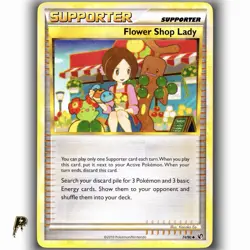 Pokemon Undaunted Flower Shop Lady 74/90 Non Holo Uncommon VLP - Image 1