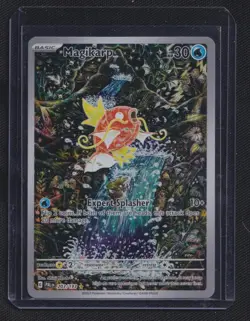 Pokemon TCG Magikarp Illustration Rare Holo Sv02 Paldea Evolved 203/193 EN - Image 1