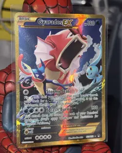 Pokemon Gyarados ex 123/122 Secret Rare Full Art Holo Breakpoint (English) - Image 1