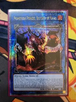 Promethean Princess, Bestower of Flames - PHNI-EN052 - QCR 1st Edition NM Yugioh - Image 1