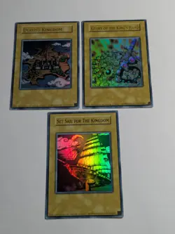 Yugioh Glory of the King's Hand + Set Sail For The Kingdom + Duelist Kingdom NM - Image 1
