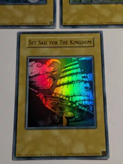Yugioh Glory of the King's Hand + Set Sail For The Kingdom + Duelist Kingdom NM - Image 4