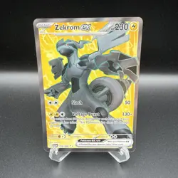Pokemon TCG Zekrom ex 158/086 Black Bolt Ultra Rare Full Art - Image 1