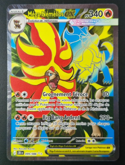 ✨✨ Carte Pokemon Mega-Nemelios EX 099/086 Chaos Ascendant - Image 1