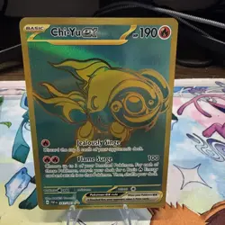 Pokemon TCG Chi-Yu EX 241/091 Sv: Paldean Fates Holo Card NM-M Card - Image 1