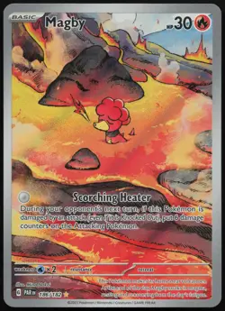 Magby 186/182 Illustration Rare Paradox Rift Holo Near Mint - Image 1