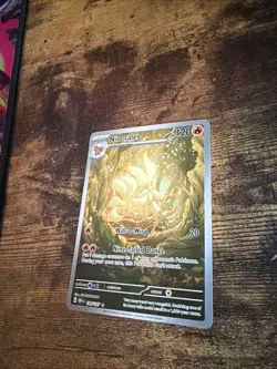 Pokemon TCG Ninetales Illustration Rare 199/197 SV03 Obsidian Flames Holo - Image 3