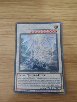 Yugioh card - Blue Eyes Spirit Dragon - RA02-EN030 - Image 1