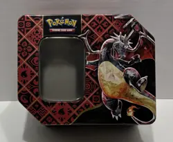 Pokemon TCG Paldean Fates Charizard EX Tin Only(EMPTY) - Image 1