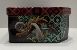 Pokemon TCG Paldean Fates Charizard EX Tin Only(EMPTY) - Image 4