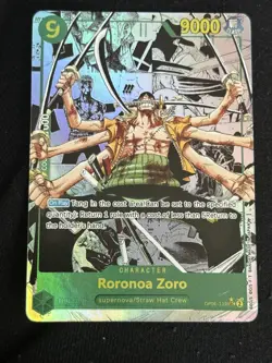 One Piece TCG Roronoa Zoro OP06-118 English Handmade Proxy - Image 1