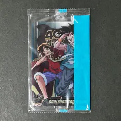S7009 Goku & Luffy Dragon Ball One Piece 40th Anniversary Morinaga SEALED J19 - Image 1