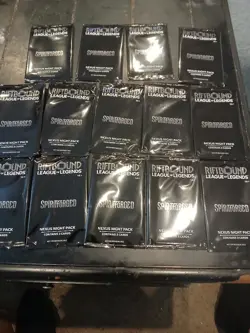 14 x Riftbound Spiritforged Nexus Night Pack Sealed English 3-Card Pack promo - Image 2