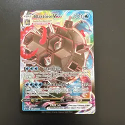 Pokemon TCG Blastoise VMAX Black Star Promo Card SWSH103 - Image 1