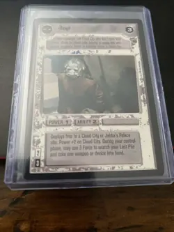 Decipher Star Wars CCG Jabba's Palace YOXGIT Card NEVER PLAYED - Image 1