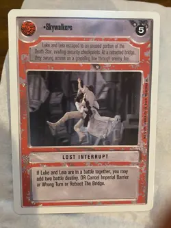 Decipher Star Wars CCG Premiere WB SKYWALKERS Card NM - Image 1