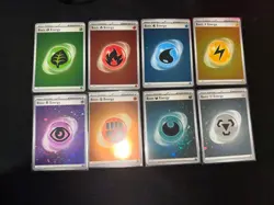 151 Cosmos Holo Energy Set 8 Card NM Full Set Collection Pokemon SV SVE 001-008 - Image 1