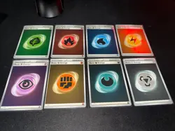 151 Cosmos Holo Energy Set 8 Card NM Full Set Collection Pokemon SV SVE 001-008 - Image 2