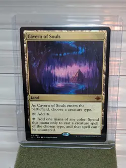 MTG Cavern of Souls (0269) LCI - LC Ixalan Mythic Land Magic The Gathering Card - Image 1
