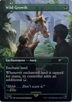 Wild Growth - Near Mint MTG Secret Lair - Image 1