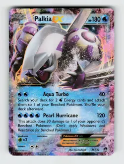 Palkia EX 31/122 - Pokemon - BREAKpoint - Holo EX Rare - LP - Image 1