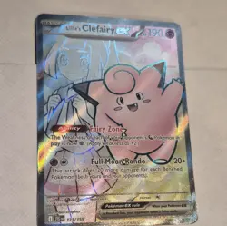 The Pokemon Company Lillie's Clefairy ex 173/159 Sv09 UR Full Art Holo ENG - Image 1