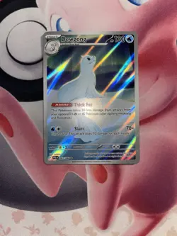 Pokemon Dewgong 097/094 Phantasmal Flames Illustration Rare Holo Near Mint - Image 1