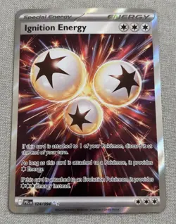 Ignition Energy 124/094 NM Phantasmal Flames Ultra Rare Pokemon - Image 1