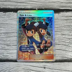 Pokemon TCG: Tate & Liza 166/168 Full Art Trainer Celestial Storm M/NM - Image 1