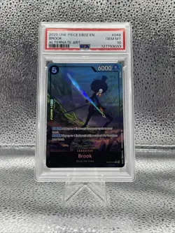 One Piece Brook Alternate Art EB02-048 Psa 10 - Image 1