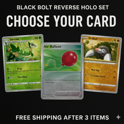 Pokemon Black Bolt Reverse Holo's - Choose Your Card - SV English NM - Image 1