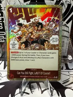 Can You Still Fight, LuffyU! Of Course!! (Parallel) ST30-016 Starter Deck EX:... - Image 1