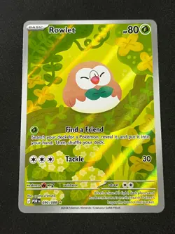 2026 Pokemon - ROWLET - IR Illustration Rare - PERFECT ORDER - 090/088 - Image 1