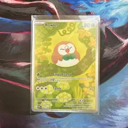 2026 Pokemon - ROWLET - IR Illustration Rare - PERFECT ORDER - 090/088 - Image 1