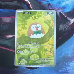 2026 Pokemon - ROWLET - IR Illustration Rare - PERFECT ORDER - 090/088 - Image 2