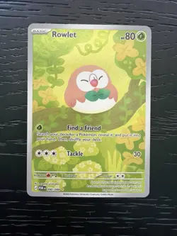 🔥2026 Pokemon - ROWLET - IR Illustration Rare - PERFECT ORDER - 090/088🔥 - Image 1