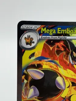Mega Emboar ex 273/217 Special Illustration Rare Ascended Heroes Pokemon NM - Image 3