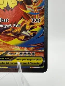 Mega Emboar ex 273/217 Special Illustration Rare Ascended Heroes Pokemon NM - Image 5
