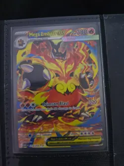 MEGA EMBOAR EX 273/217 SPECIAL ILLUSTRATION RARE ASCENDED HEROES POKEMON - Image 1
