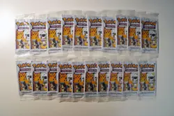 Lot of 20 Pokemon TCG General Mills 25th Anniversary 3-card Booster Pack Sealed - Image 1