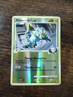 Manectric G 66/147 Platinum Supreme Victors Reverse Holo Pokemon Card - Image 1