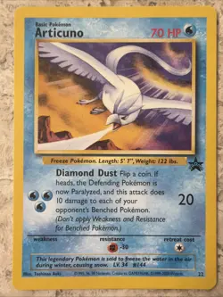 Articuno 22/53 Promo WoTC Promo LP Pokemon Card - Image 1