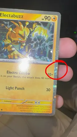 Electabuzz 125/165 Cosmo Holo 151 Promo Pokemon NM HOLO BLEED SWIRL + REG SWIRL - Image 1