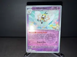 2025 Pokemon Lillie's Ribombee 067 Journey Together Reverse Holo Rare Card NM+ - Image 1