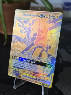 Pokemon TCG Pikachu & Zekrom GX SM248 SM Promos TAG TEAM GX Holo ENG - Image 2