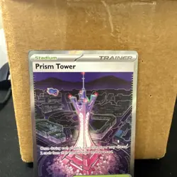 Prism Tower 111/086 Chaos Rising Pokemon Full Art Trainer near mint ships fast - Image 3