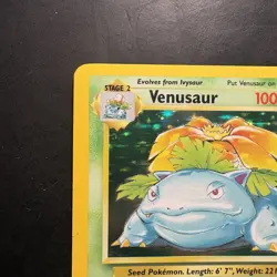 Pokemon Vintage Holo Venusaur 015/102 Base Set Wizards Of The Coast 1999 - Image 2