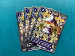 Copipemon EX10-038 Playset Sinister Order Digimon Card Game x4 - Image 1