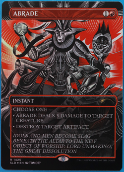 Abrade (Secret Lair Promo) FOIL MINT MTG MAGIC CARD (503222) ABUGames - Image 1