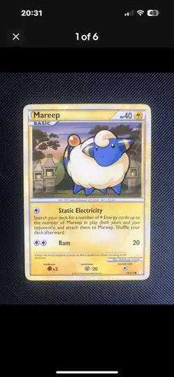 Pokemon TCG Mareep & Flaffy Bundle 4 Card Bundle Private Listing Only - Image 5